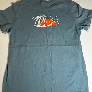 Nike Ocean Blue Graphic Tee